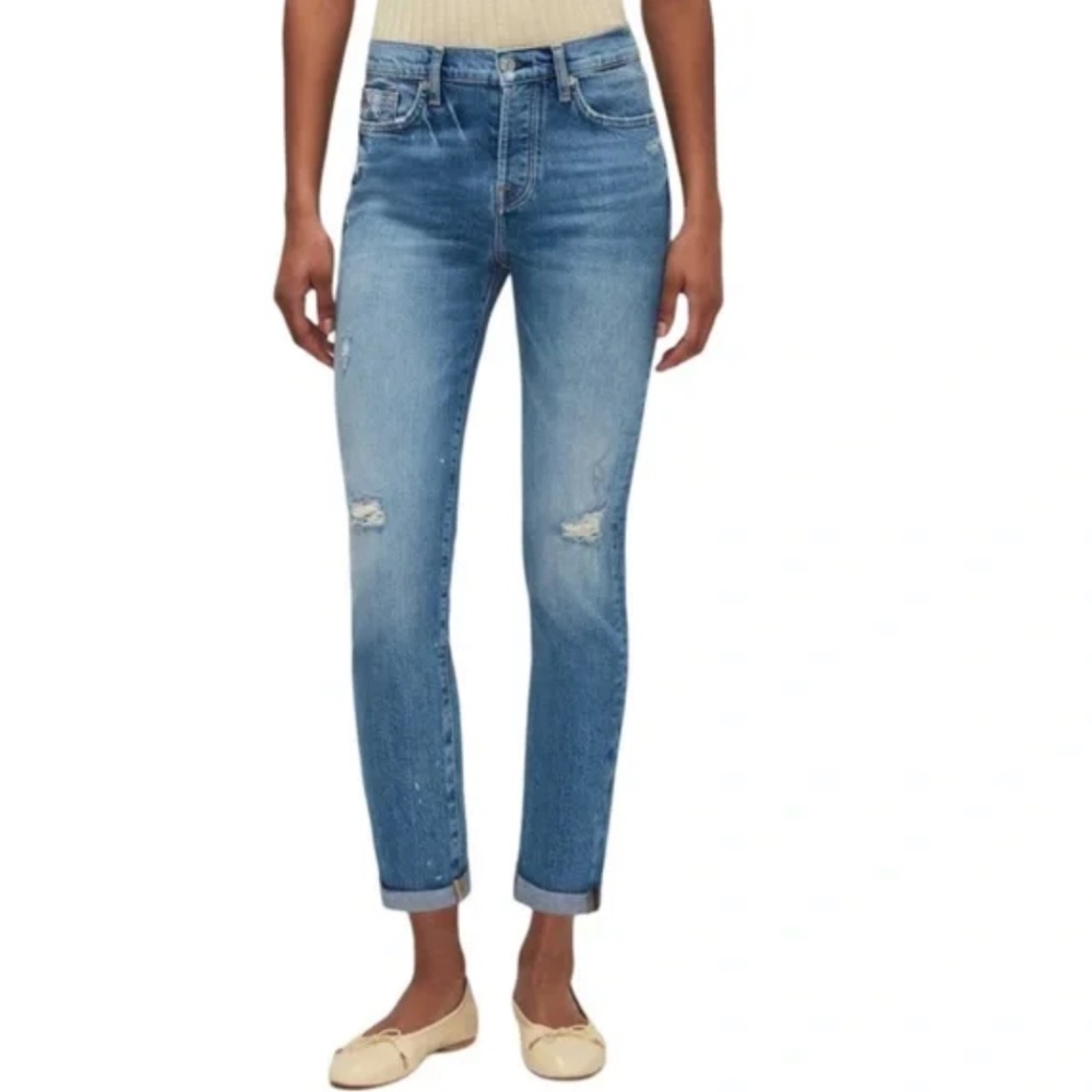 7 for all Mankind Josefina Distressed Jeans